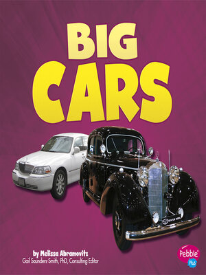 cover image of Big Cars